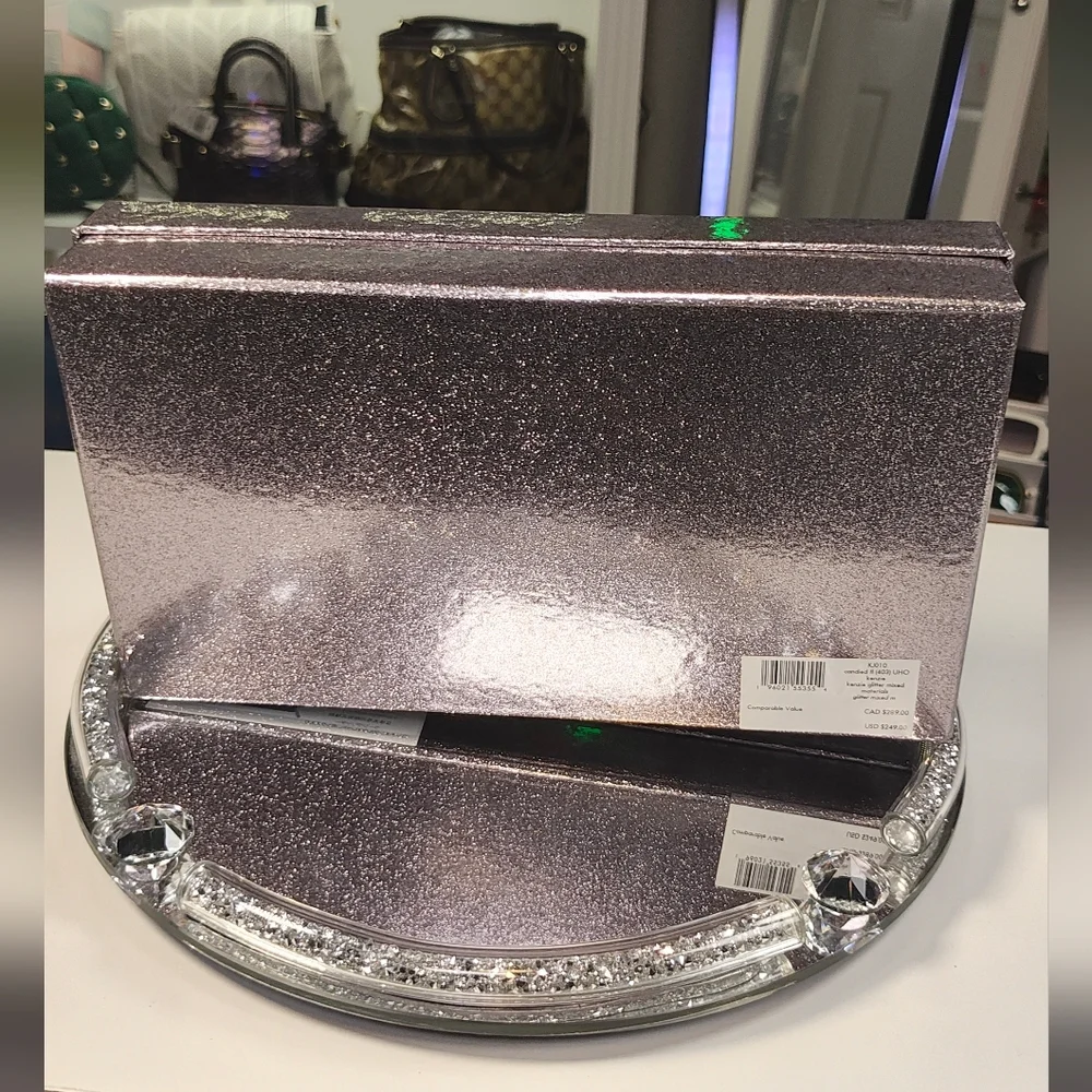 Kate Spade New York Kenzie Boxed Glitter Large Continental Wallet - Picture 9 of 11